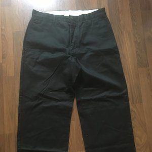 Men's Classic Fit Size 33x32 Black Pants